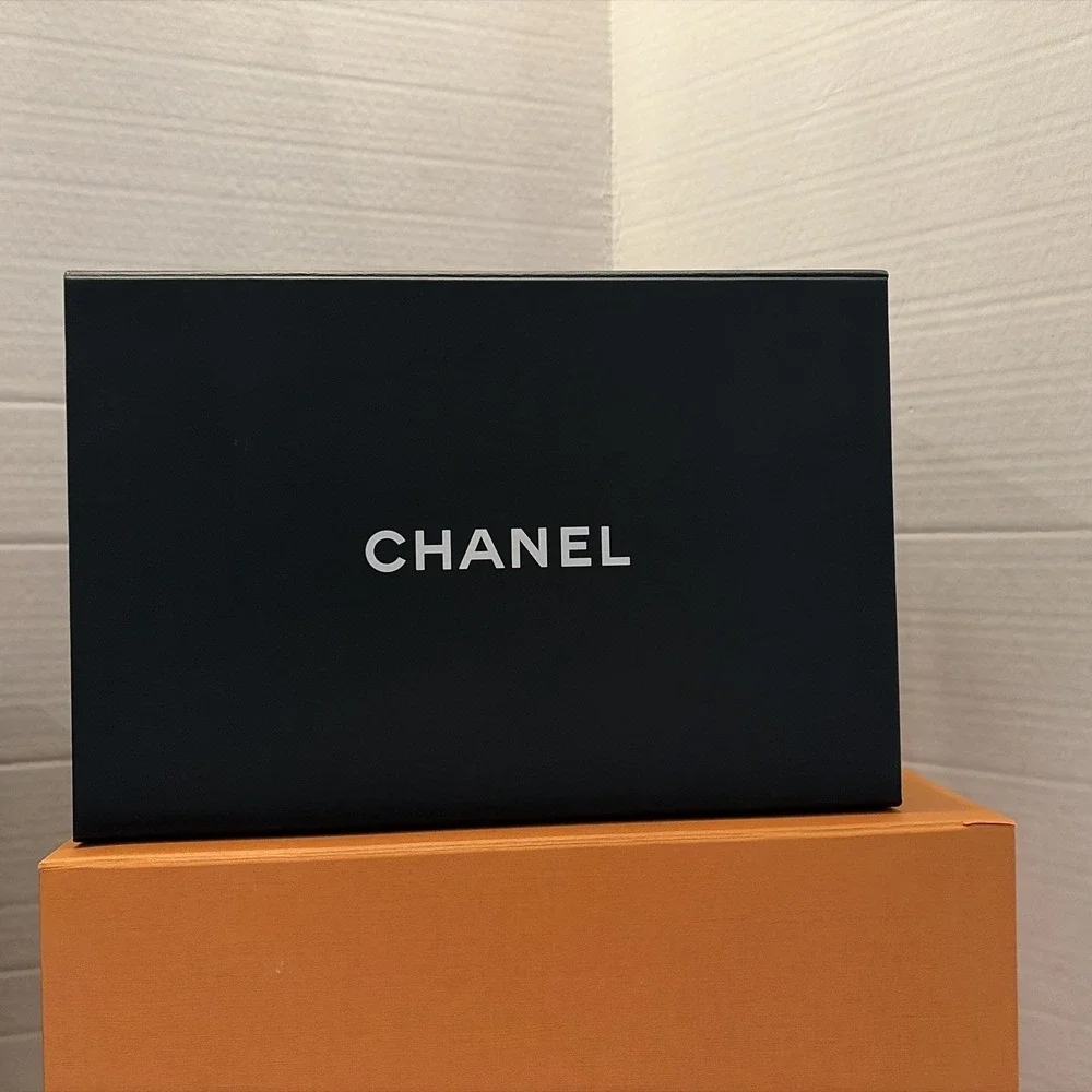 Lot 3 Authentic Designer Empty Gift Boxes Louis Vuitton x2 Chanel x1